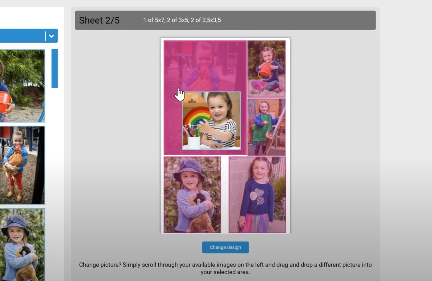 Editing your images &mdash; Magic Photography ordering gallery