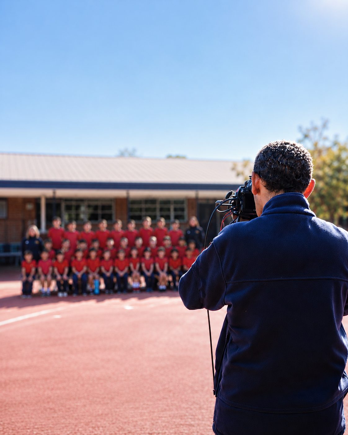 A student portrait in school uniform